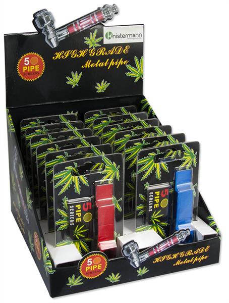 Kovová magnetická fajka