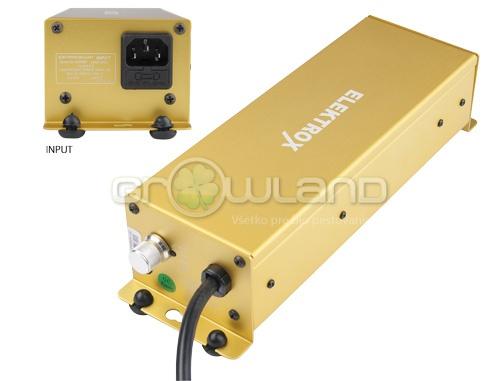 600 W elektronicky predradník ELEKTROX - 4 regulácia