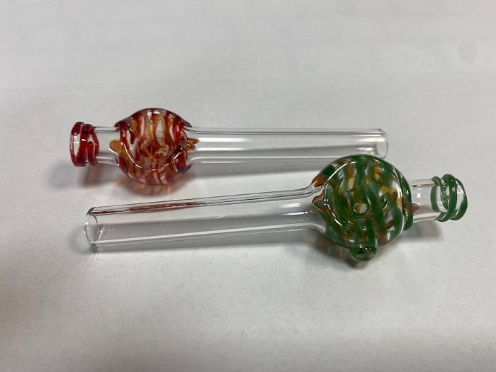 Sklenka Hever farebná