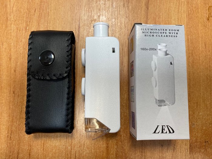 Mini Mikroskop 160x - 200x Zoom