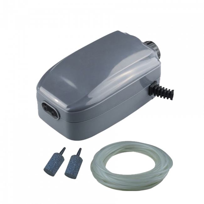 Vzduchová pumpa SET RP – 2 , RP-180L/h , 3W , 2 vzduchové kamene