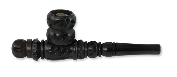 Fajka ebenové drevo, vzor Kawum