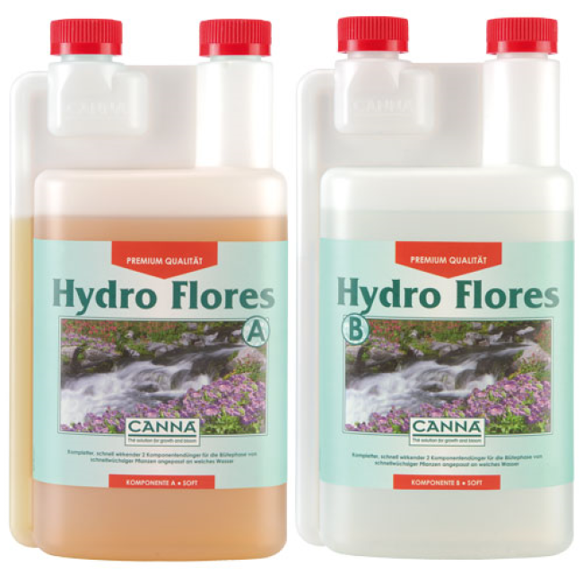 Canna - Hydro Flores A + B - 1 liter
