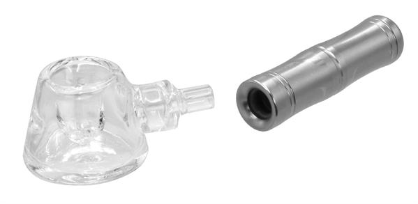 Fajka Wild Fire, sklo - kov 11,5 cm