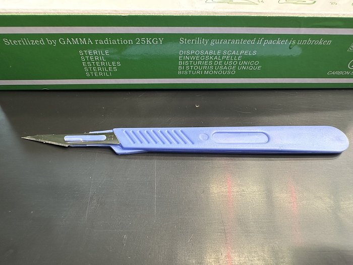 Skalpel  - sterilný
