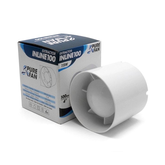 Ventilátor 100VKO -105m3/h