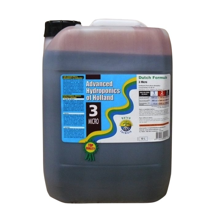 Advanced Hydroponics – Micro, Živiny 10 L