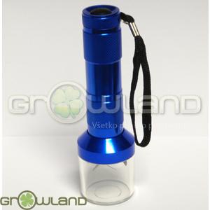 Hliníková elektrická drtička - modrá