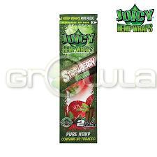 Juicy Hemp wraps - Strawberry