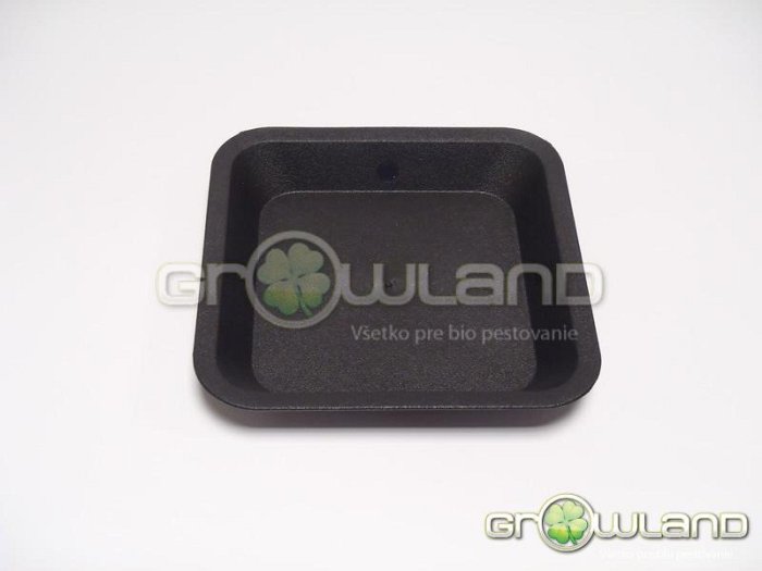 Miska pod kvetináč hranatá 18,9x18,9cm