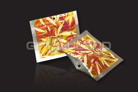 Sáčok Cammo Brand - žltý viacfarebný