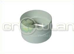 Spätná klapka d=100mm do potrubia - plast