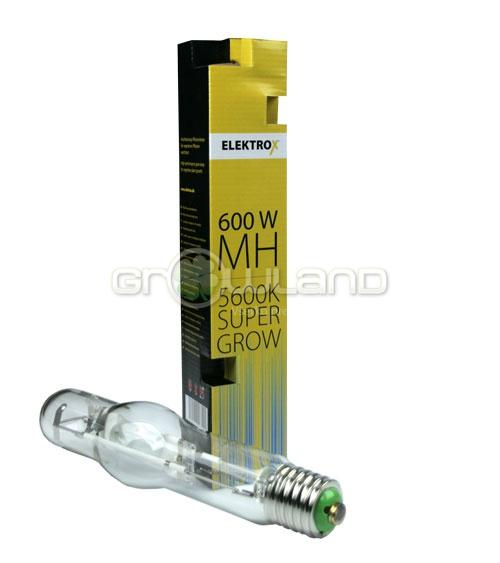 Výbojka Elektrox 600 W MH rastové spektrum